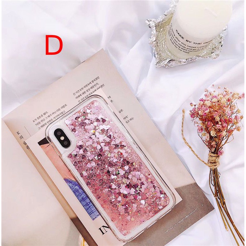 COD Huawei Nova 2i 3i 3e 4 2 Lite Mate 9 10 20 Pro Y5 2018 Y9 2019 Honor 7S Clear Liquid Quicksand Girls Gift Phone Case