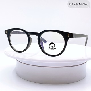 Gọng kính tròn mắt tròn nhỏ 2129 nhận cắt cận viễn loạn