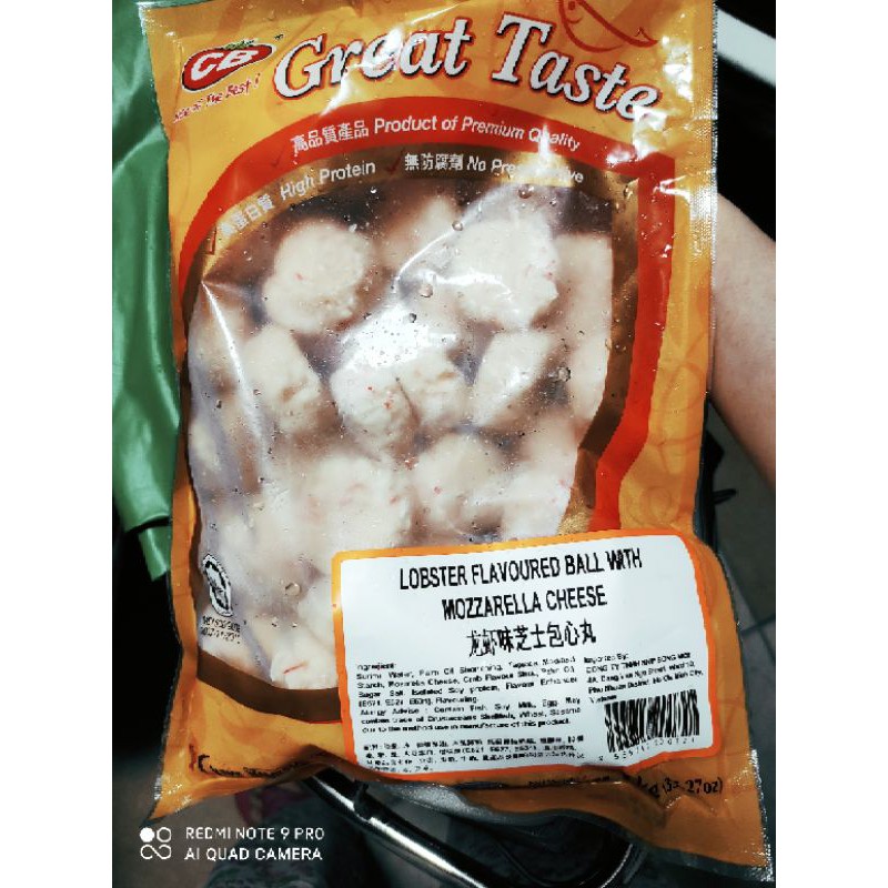 HCM - Tôm hùm nhân phô mai Mozzarella Malaysia viên to | BigBuy360 - bigbuy360.vn