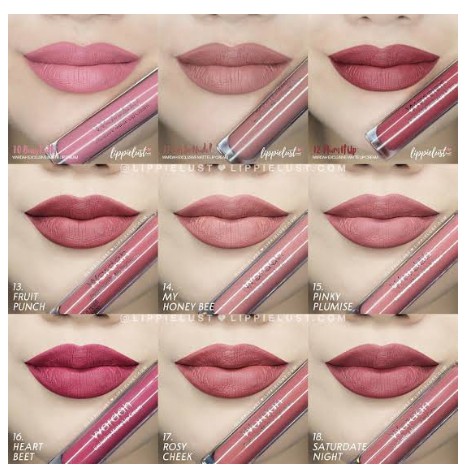 (hàng Mới Về) Son Kem Lì Trang Điểm Lâu Trôi Wardah | BigBuy360 - bigbuy360.vn