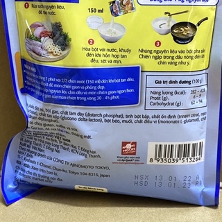 [10 Gói x150g][Chiên Giòn] Lốc Bột Chiên Nêm Sẵn Aji-Quick