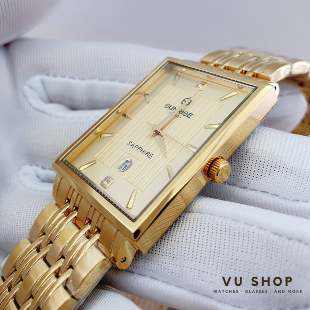 Đồng hồ nam SUNRISE 1190SA - Kính Sapphire