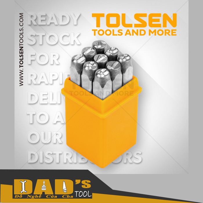 BỘ ĐÓNG SỐ 9 CÂY  - TOLSEN 25094/97