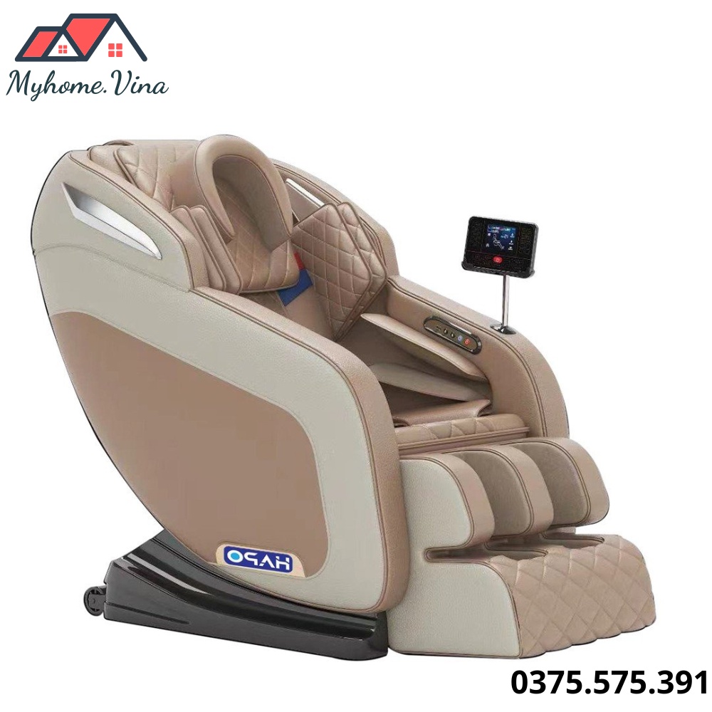 Ghế massage toàn thân 12 điểm xoa bóp HP01, Ghế mát xa trị liệu nhiệt hồng ngoại không trọng lực