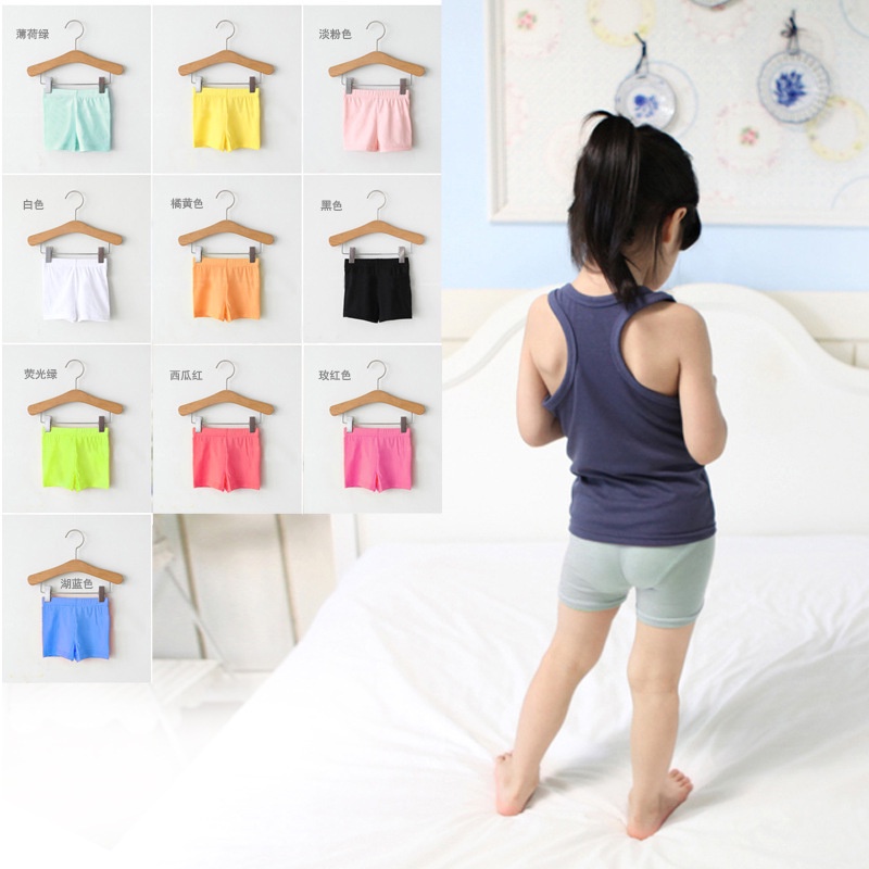 Quần An Toàn Mặc Trong Váy Ba Tấc Chống Phản Xạ Mùa Hè Cho Bé GYLTZ174
