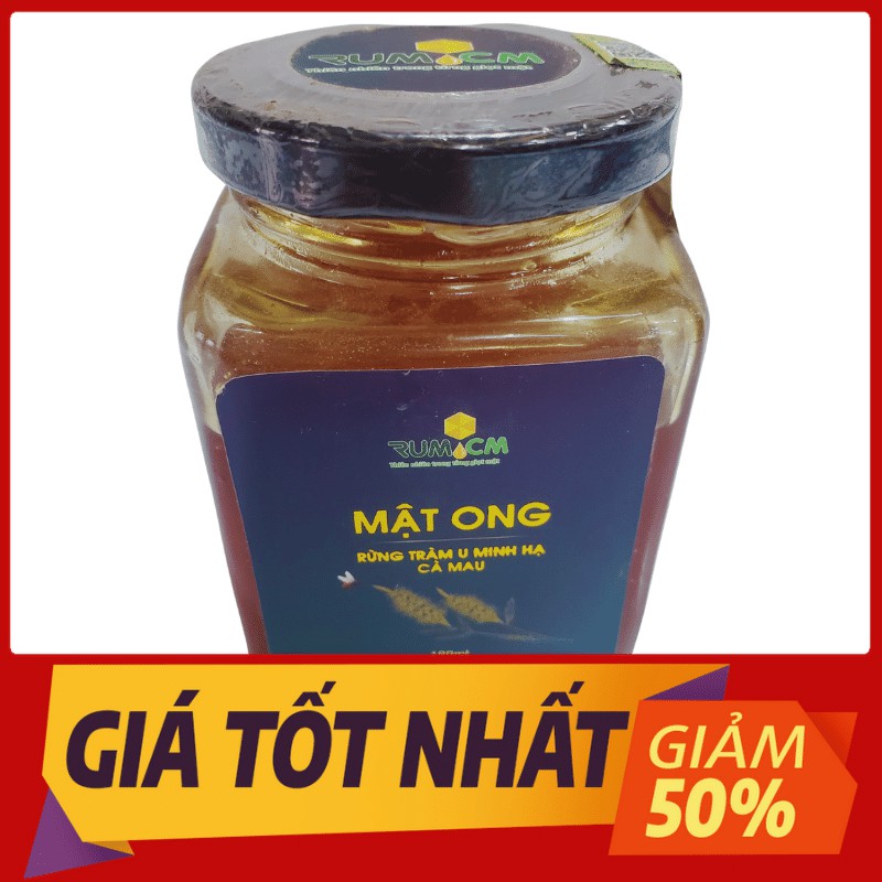 Mật Ong Hoa Tràm Rừng U Minh Hạ 🌻🌻180ml-HOÀN TIỀN NẾU PHÁT HIỆN GIẢ- 100% Nguyên chất chính hãng RUM CÀ MAU