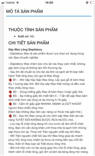 Sáp wax lông hũ mật ong