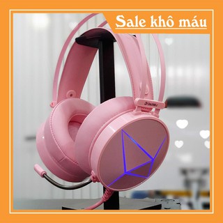 [FreeShip] Tai nghe chụp tai DAREU EH722s Âm thanh 7.1 - Phiên bản màu hồng kute - BH 12 tháng [Ảnh Thật]