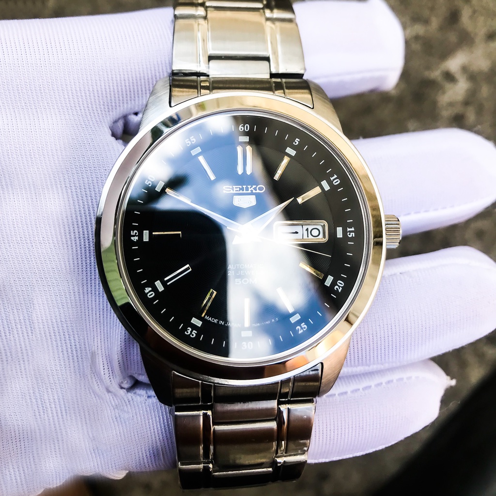 Đồng hồ nam Seiko  - Máy Cơ , Mặt kính Sapphire Bảo hành 12 Tháng