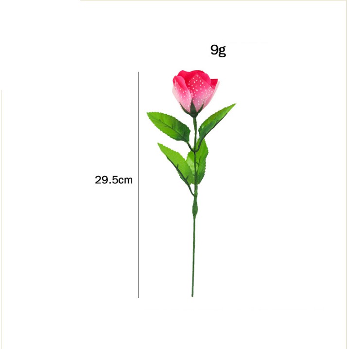 [FREE SHIP] Ảo thuật hoa hồng đèn dlite (Nam châm) - dlite Rose