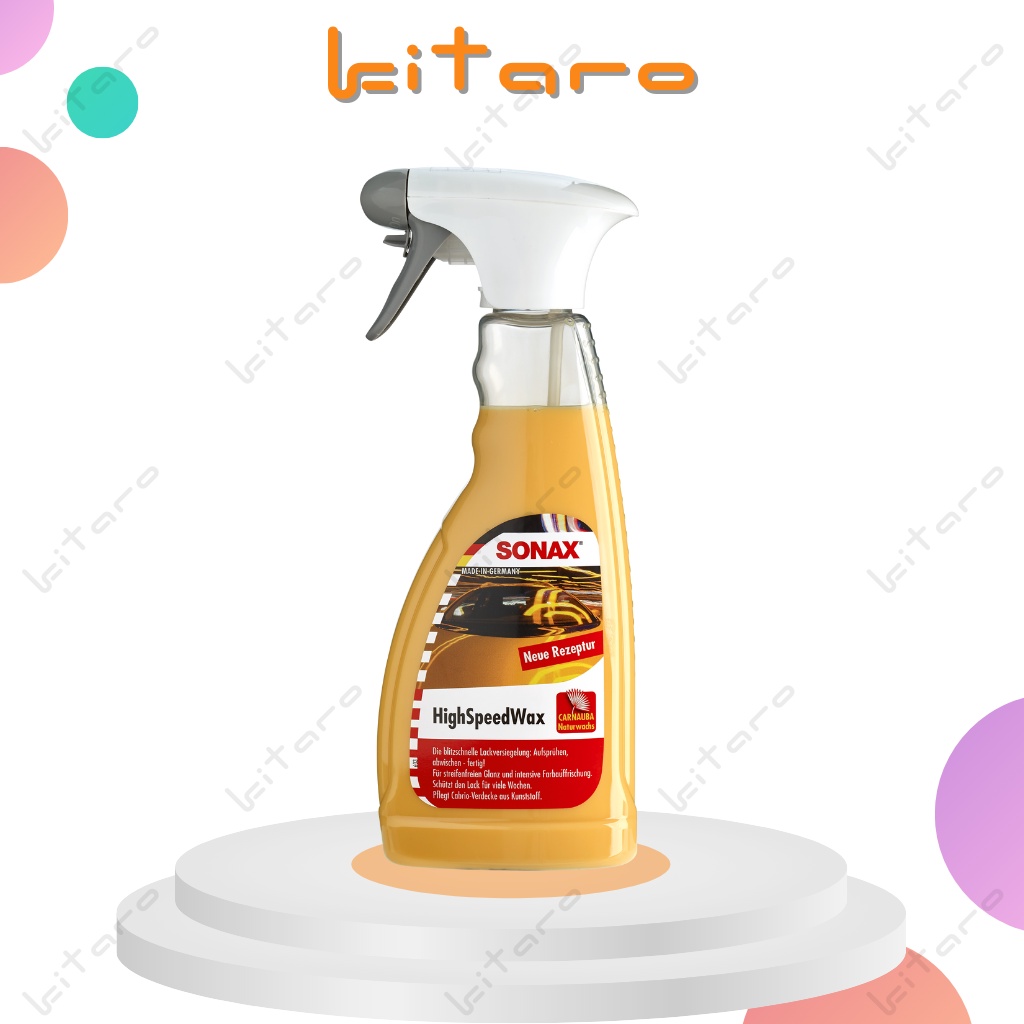 Dưỡng sơn sonax highspeed wax 500ml