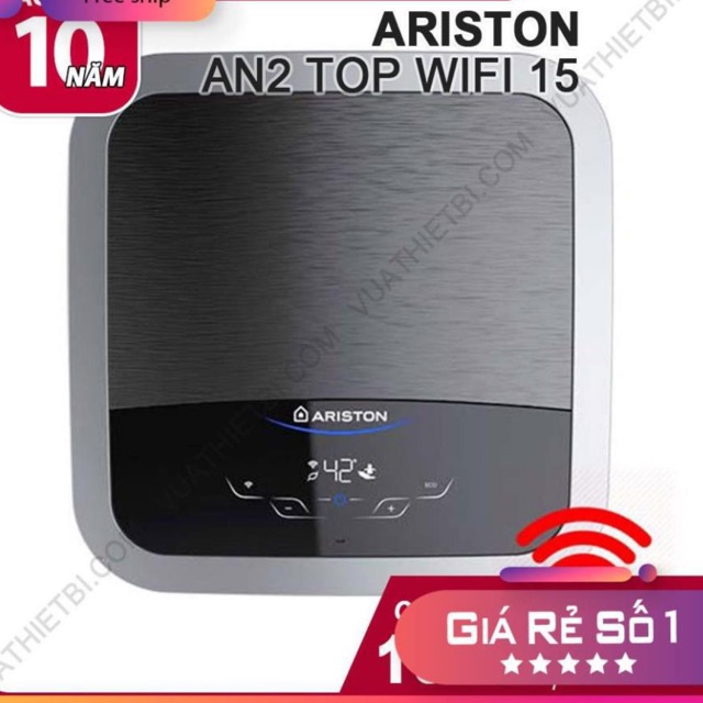 [15L] Ariston ANDRIS2 TOP WIFI 15 lít – AN2 15 TOP WIFI – Nước Nóng Gián Tiếp-BÌNH NÓNG LẠNH