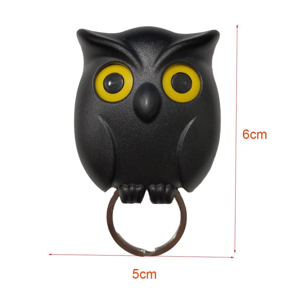 Giá Đỡ Chìa Khóa Từ Tính Hình Chim Cú Dùng Trang Trí Nhà D1S2