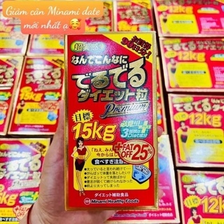 [ Nội địa Nhật - Sẵn hàng] giảm cân 15kg + 25% mỡ thừa Minami Nhật Bản 540 viên - Giá tốt - Hàng chính hãng