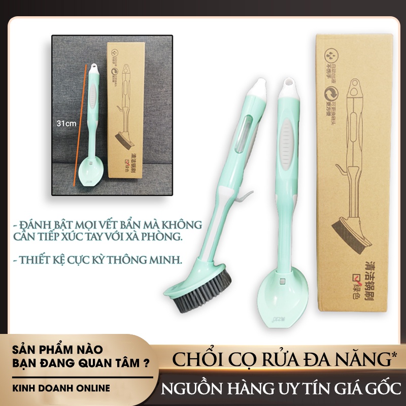 Chổi cọ rửa nhà bếp,chổi cọ rửa đa năng,chổi cọ rửa chén bát đĩa,xoong nồi 2 | Hàng cao cấp,lỗi 1 đổi 1