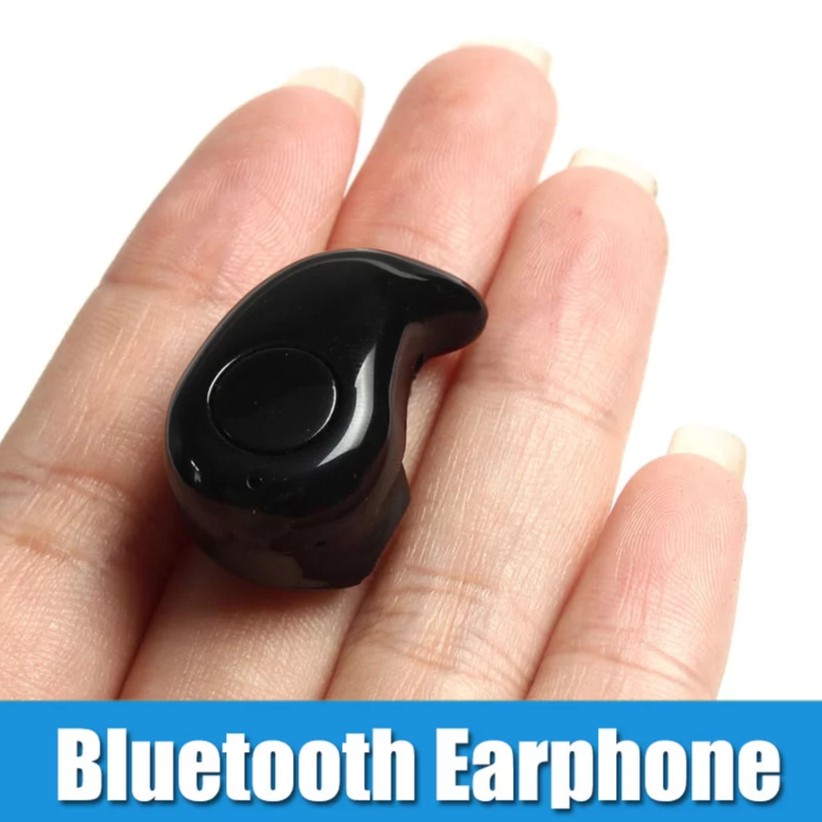 Tai nghe bluetooth hình hạt đậu (Đen)