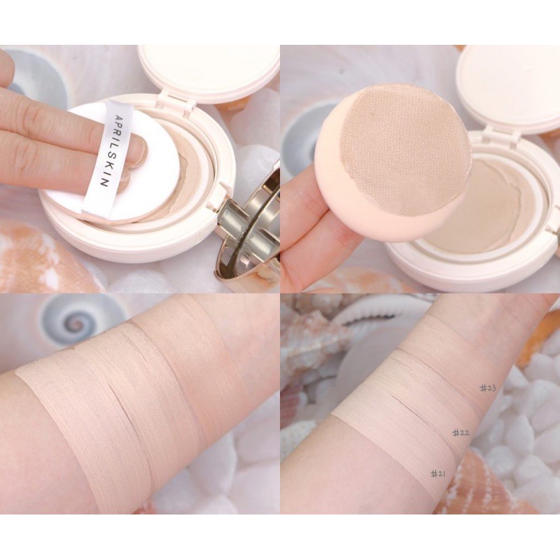 Phấn Nước Aprilskin Magic Snow Fixing Foundation SPF 30/PA++ NEW 2021 | BigBuy360 - bigbuy360.vn