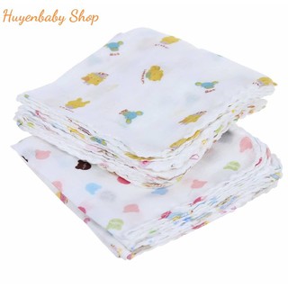 Bộ 10 Chiếc Khăn Sữa Xuất Nhật Cho Bé