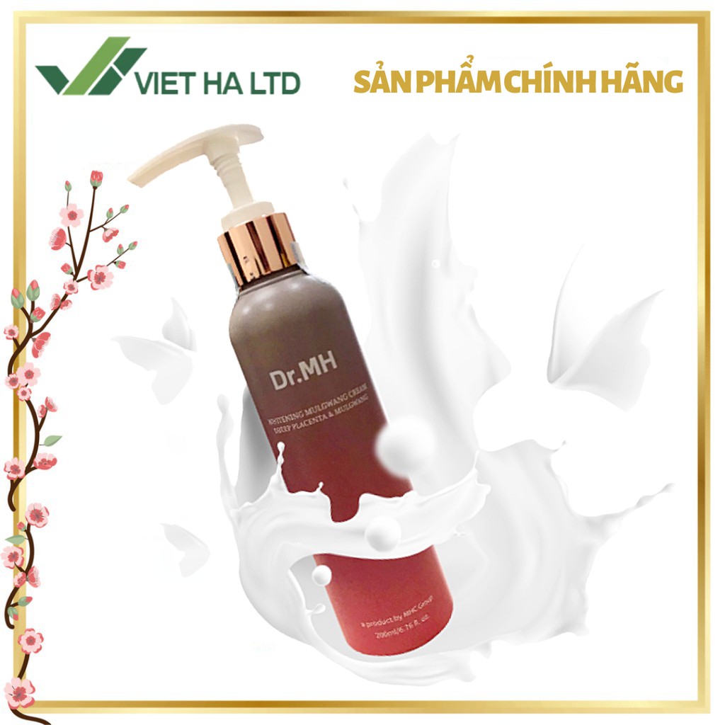 ✅[CHÍNH HÃNG] SỮA TẮM TRẮNG DA TOÀN THÂN DR.MH PLACENTA & MULGWANG WHITENING BODY- 200ML