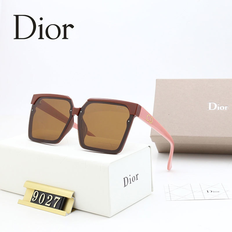 Kính Mát Dior 2021 Gọng Lớn Phong Cách Âu Mỹ Thời Trang Cho Nam Và Nữ