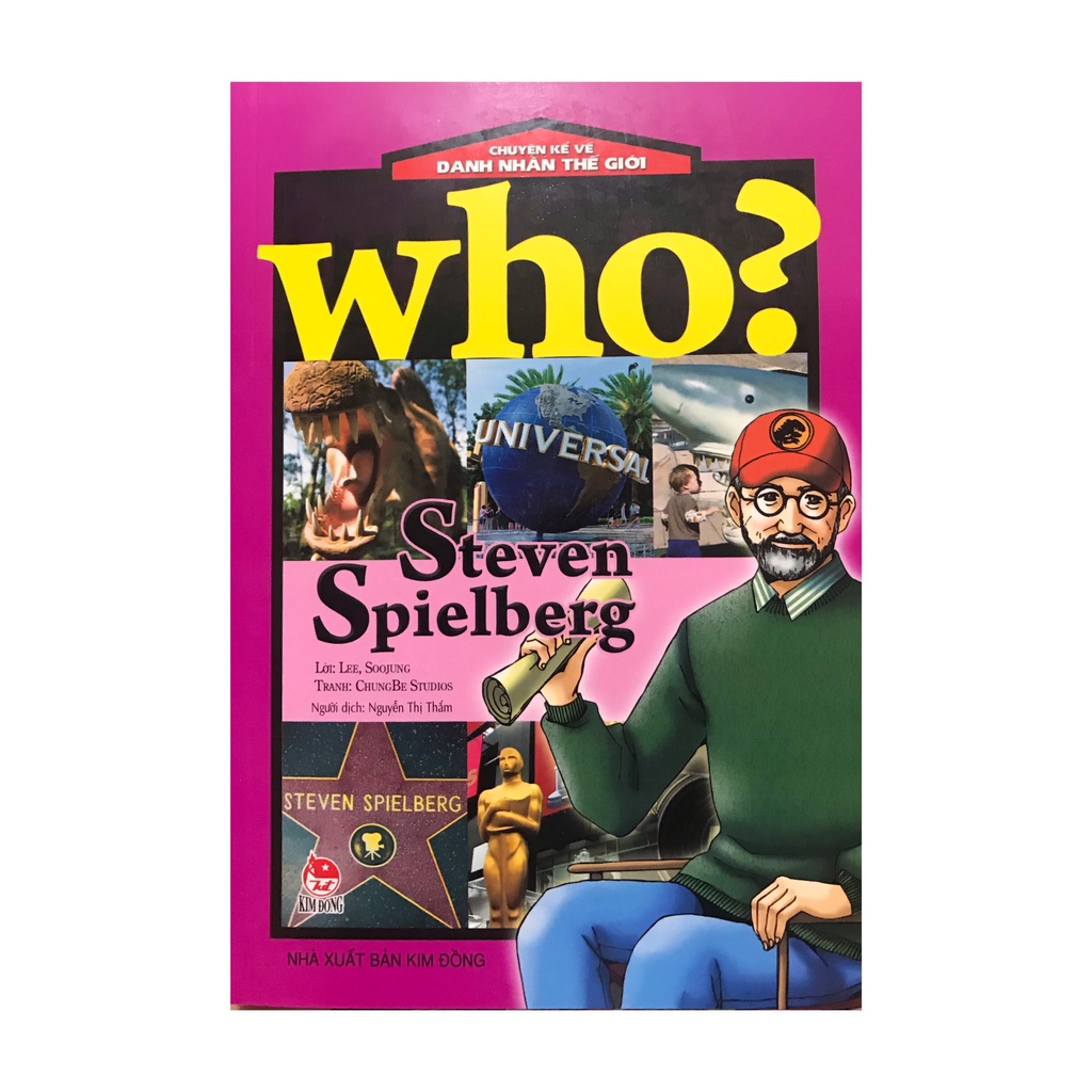 Sách - Chuyện kể về danh nhân thế giới Who? Steven Spielberg
