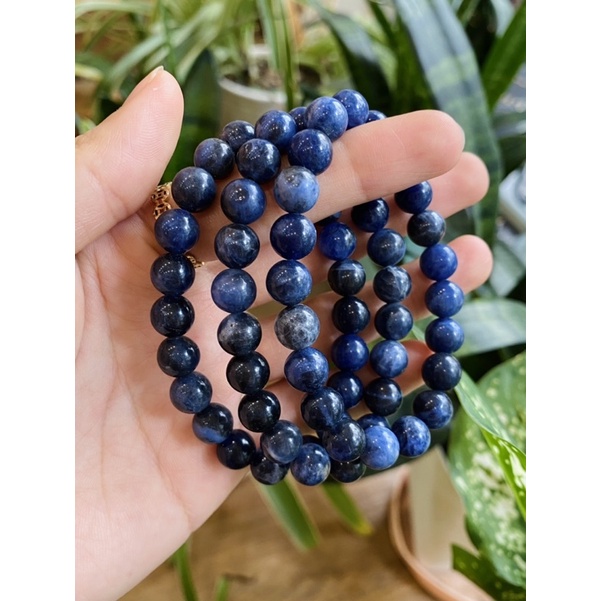 Vòng tay Đá Năng Lượng Sodalite, Viên đá tăng khả năng GIAO TIẾP, ĐÁ NĂNG LƯỢNG