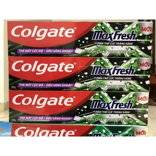 KEM ĐÁNH RĂNG COLGATE MAX FRESH TINH CHẤT THAN TRE