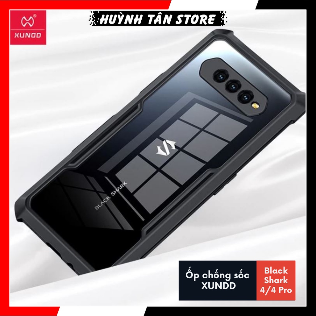 Ốp lưng Xiaomi Black Shark 4 , 4 Pro, 4S chống sốc chính hãng XUNDD