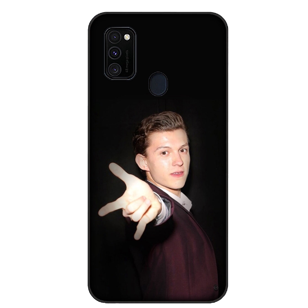 Ốp Điện Thoại Mềm Hình Marvel Spiderman Tom Holland Cho Samsung Galaxy Note 10 Lite 9 J6 J4 Prime Plus 2018