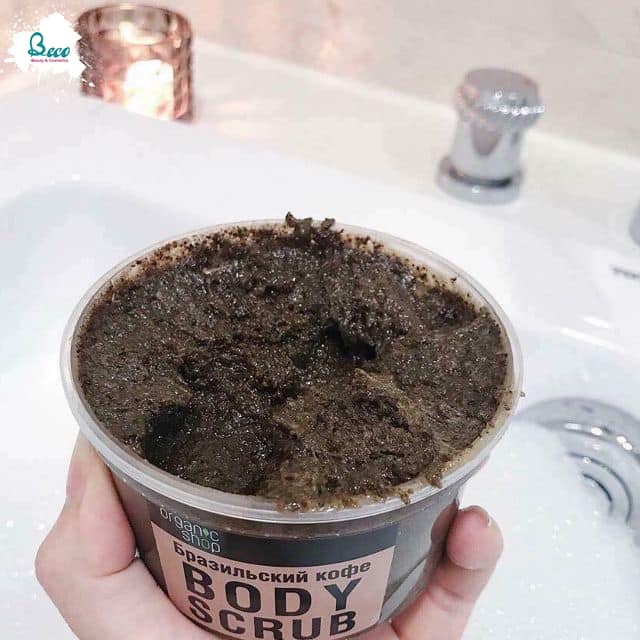 Tẩy Da Chết Organic Shop Organic Coffee & Sugar Body Scrub