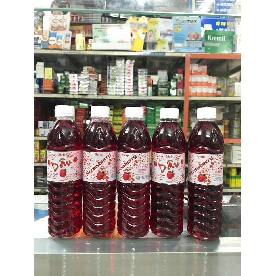 Siro Hương Dâu (strawberry) CTDP Tipharco