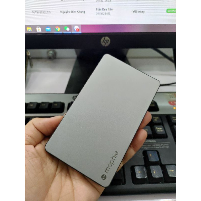 Sạc dự phòng Mophie Powersation dung lượng 6040mAh xịn đét