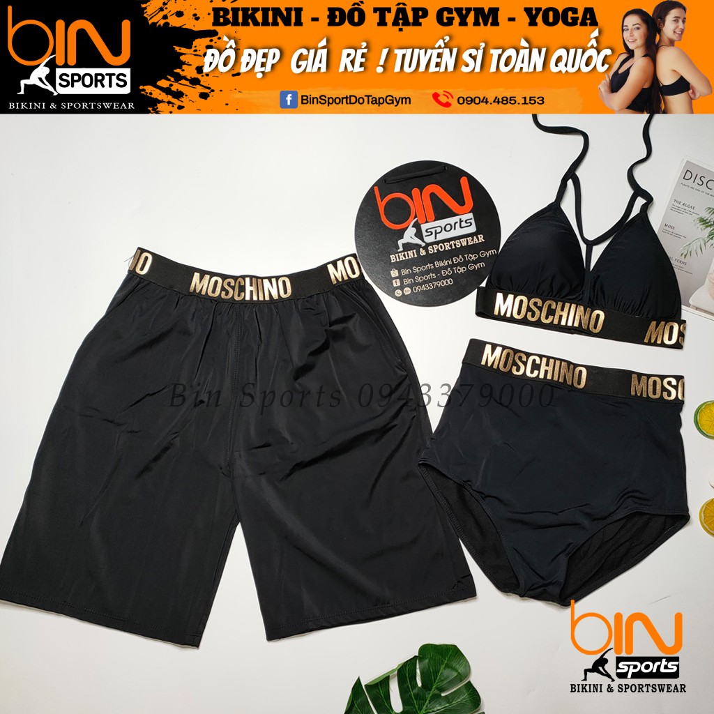 Đồ Bơi Cặp Nam Nữ Mặc Đi Biển Bin Sports CB006