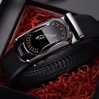 Thắt lưng nam dây da, dây nịt nam dây da khòa tự động mặt siêu thời thượng TLH03