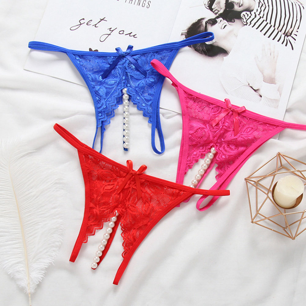 Quần Lót Ren G-String Xuyên Thấu Quyến Rũ Cho Nữ