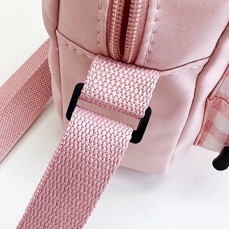Túi Đeo Chéo Đựng Điện Thoại Vải Nylon Họa Tiết Hoạt Hình Dễ Thương