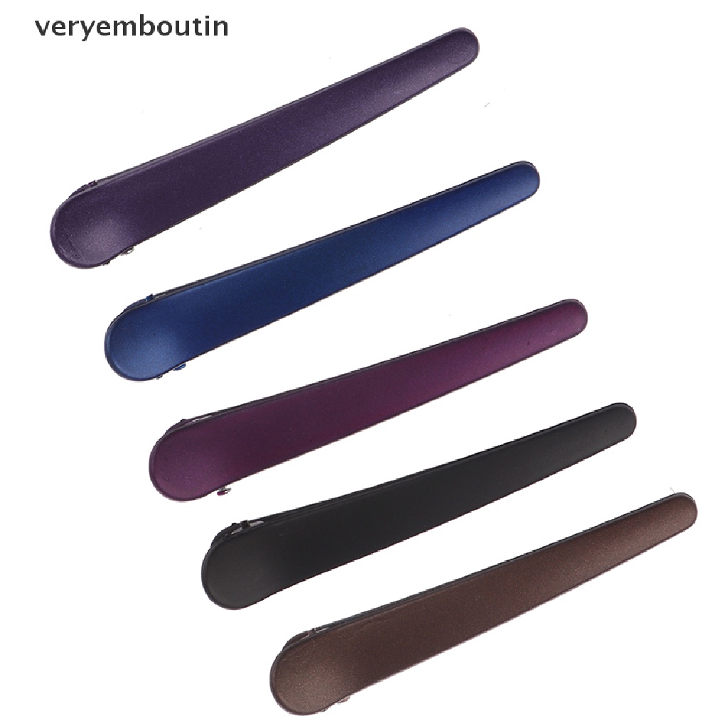 Kẹp Tóc Mỏ Vịt Bằng Nhựa Chống Trượt Cho Nữ 1 Cái