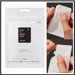 [Chính Hãng] Miếng Dán Mụn COSRX Acne Pimple - Clear Fit Master Patch - COSRX đỏ - đen