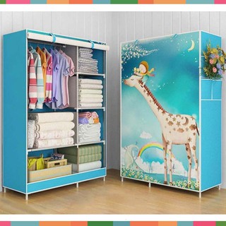 tủ vải 3d đựng quần áo - tủ vải