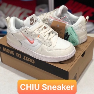 Giày Sneaker Dunk low disrupt 2 white Gream giày thể thao nam nữ Sb dunk Trắng kem phiên bản cao cấp