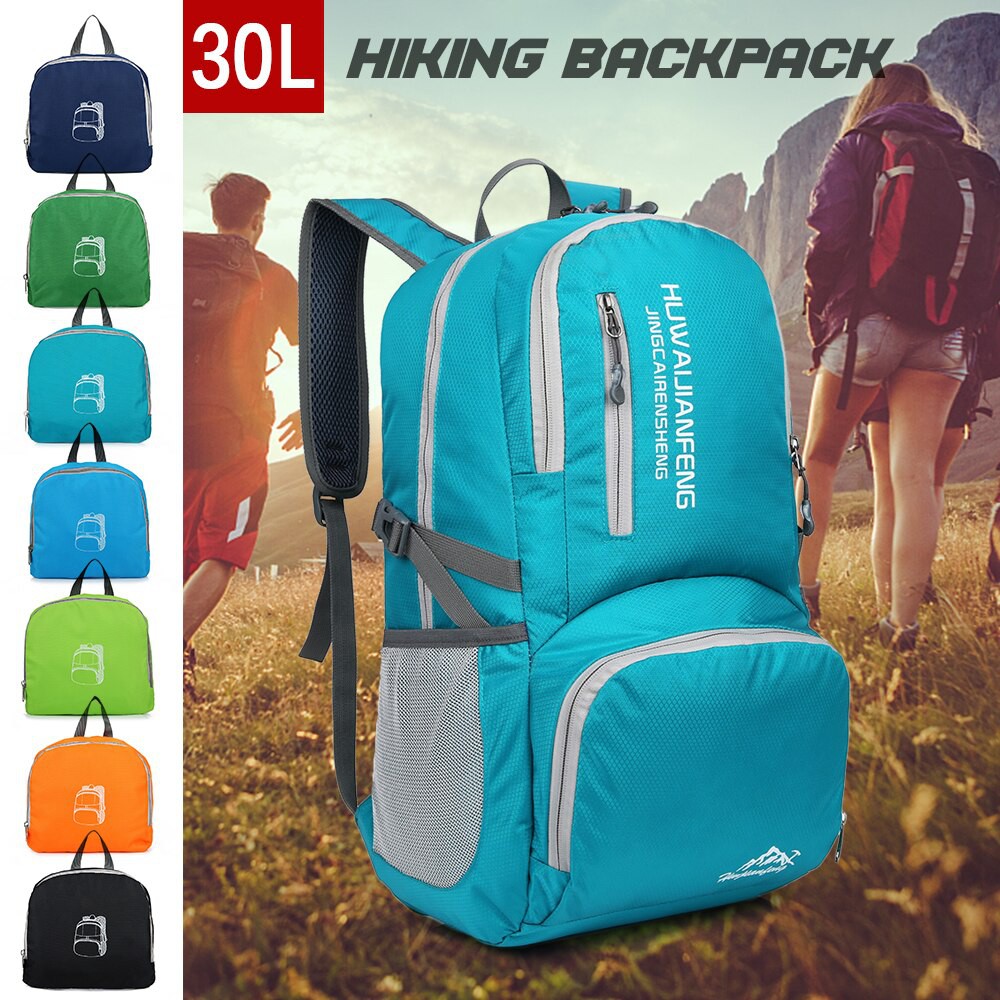 Ba Lô Du Lịch Siêu Nhẹ Chống Thấm Nước 30L Tiện Dụng