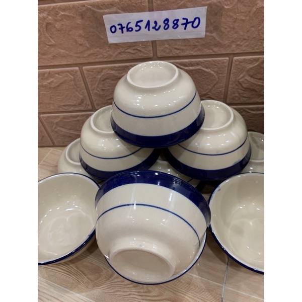 Sét 5 chén mộc chỉ hàng cao cấp bao đẹp 12 cm