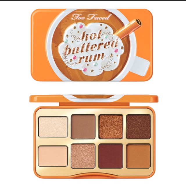 Too Faced - Bảng Màu Mắt Mini Too Faced - Hot Buttered Rum Limited Edition Shadow Palette