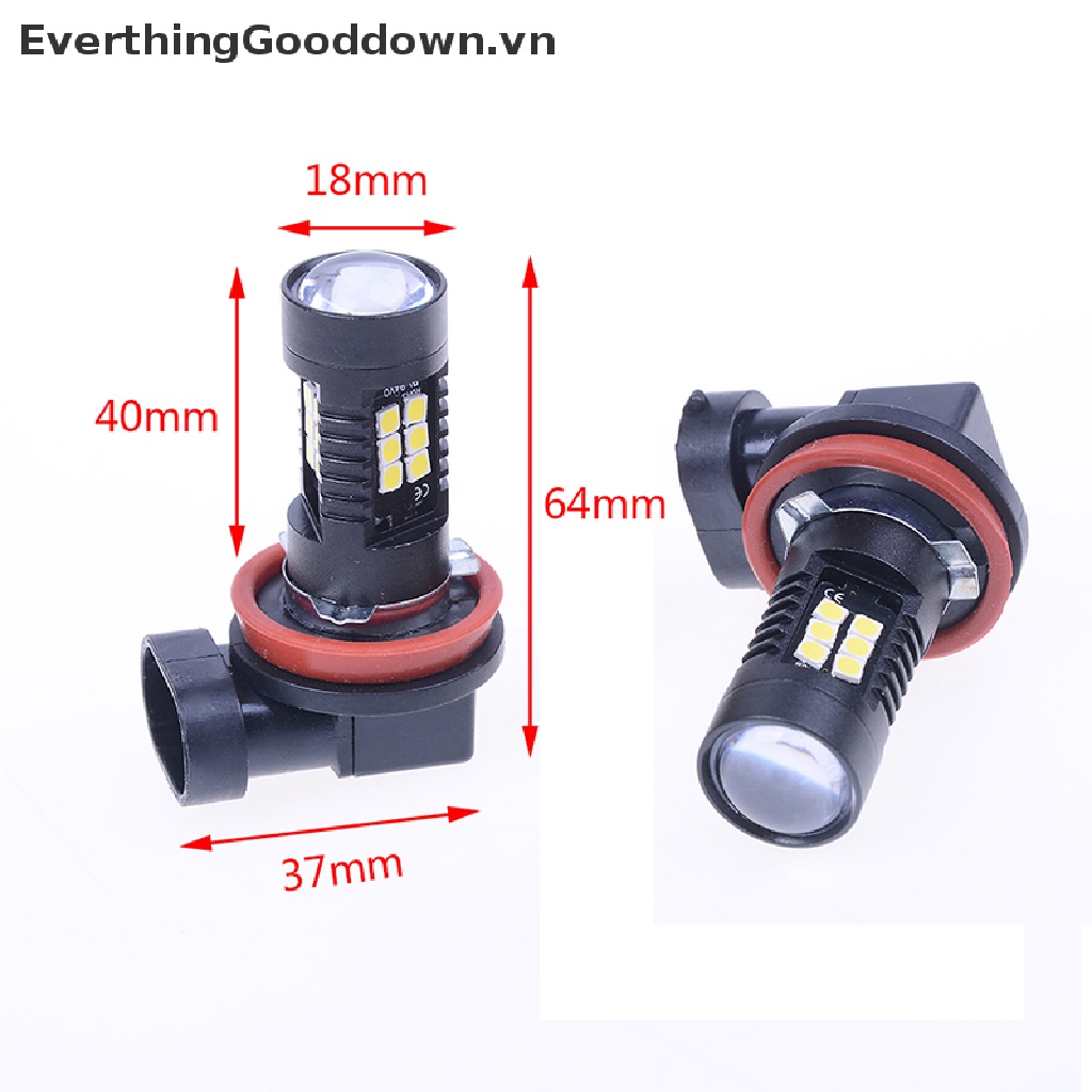 CREE Everthinggooddown 2 Đèn led Sương Mù Ánh Sáng Trắng Công Suất Cao h8 h11 6000k 30w