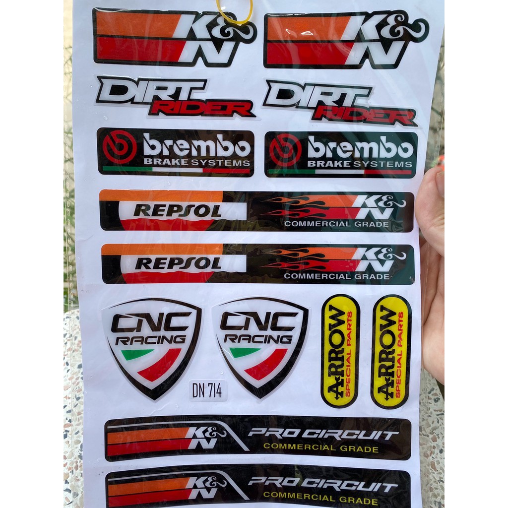 TEM DÁN LOGO DECAL - TEM NỔI ĐỔ KEO BÓNG