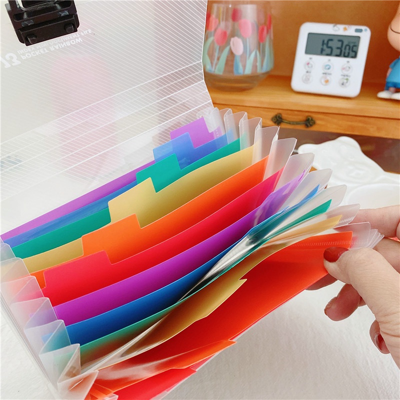 Túi Đựng Tài Liệu A6 Nhiều Ngăn Tiện Lợi