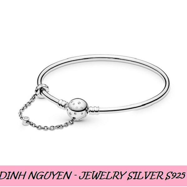 PAN - Vòng pan - Vòng bạc mẫu ONE02 - Bạc S925 - Charm bạc cho vòng Pan