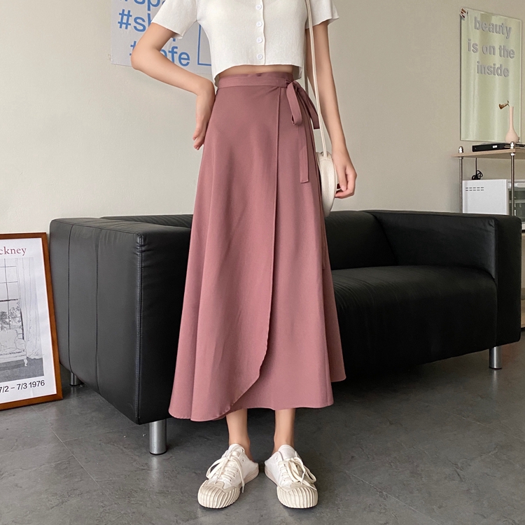 Chân váy chữ A lưng cao thời trang phong cách Hàn Quốc dành cho nữ | BigBuy360 - bigbuy360.vn