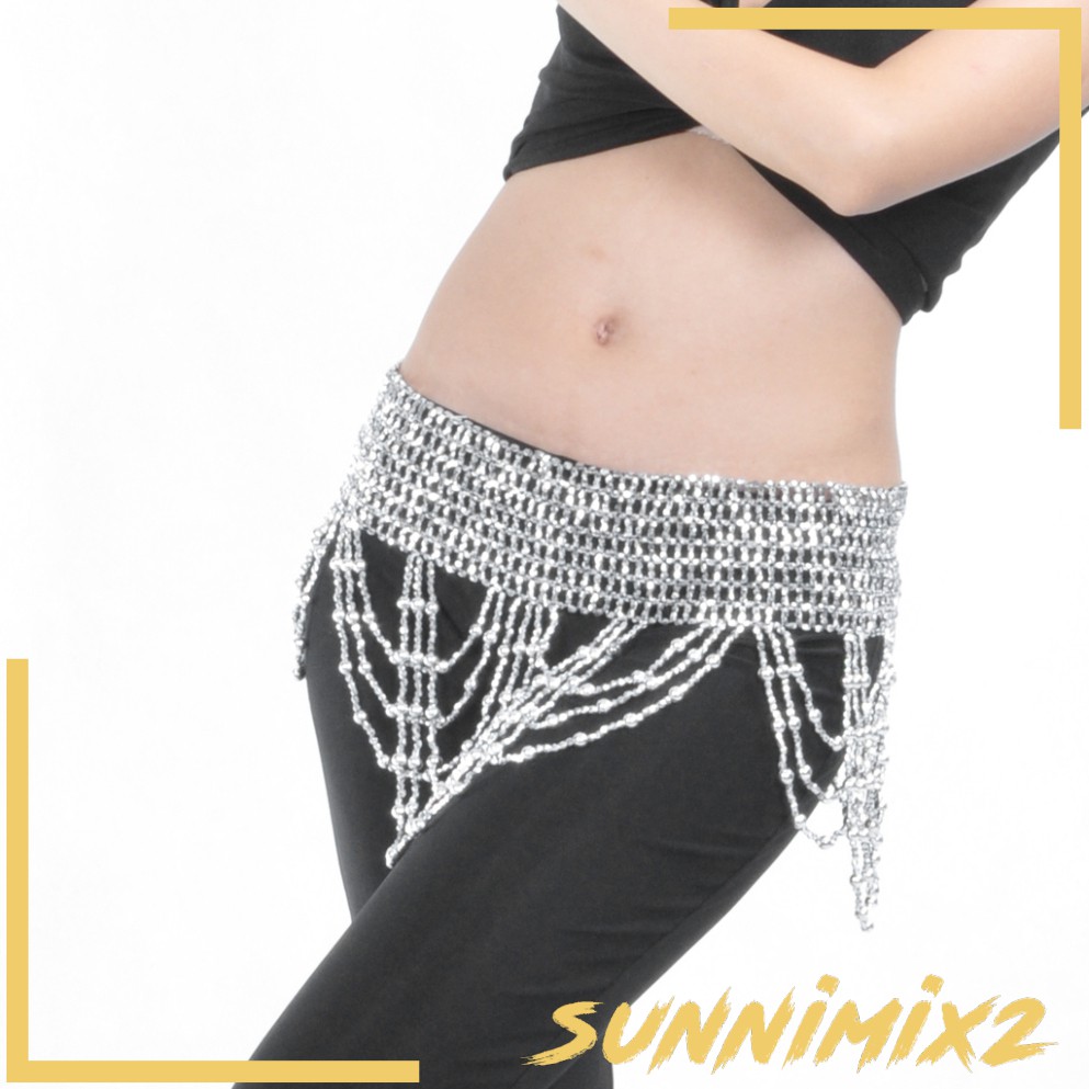 Thắt Lưng Dây Xích Tua Rua Đính Đá Sunnimix2