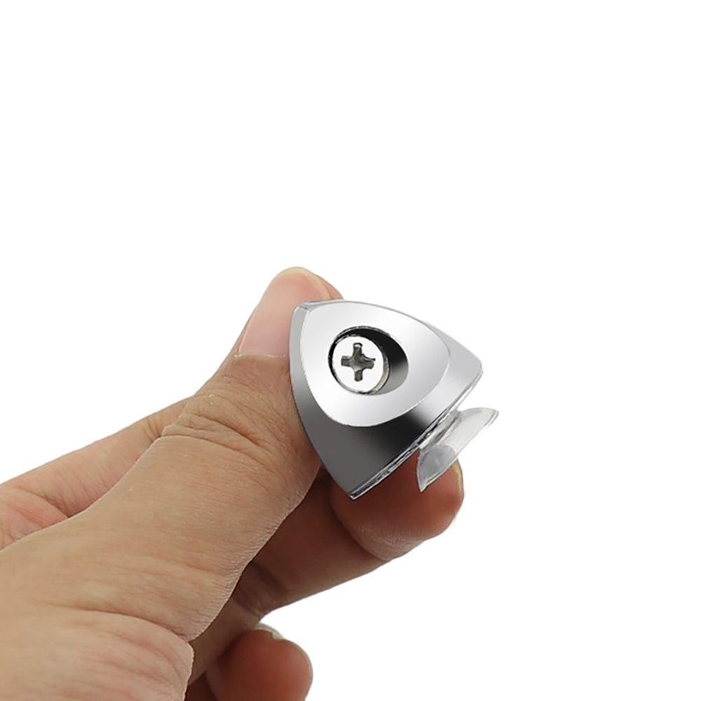 Set 10 giá đỡ YIYU cho góc kệ tủ / kệ kính / đồ nội thất có giác hút tiện dụng